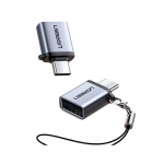 UGREEEN 50283 Type C to USB 3.0 A Adapter with Lanyard- Space Gray