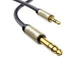 UGREEN 10625 3.5mm Male To 6.35 Male Stereo Audio Cable 1M