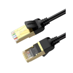 UGREEN 11229 Cat 7 F/FTP Lan Cable 0.5M (Black) NW107