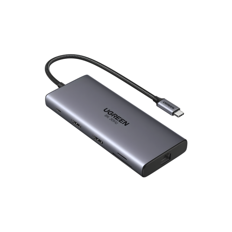 UGREEN 15534 USB-C Multifunction Adapter 10 in 1 CM639