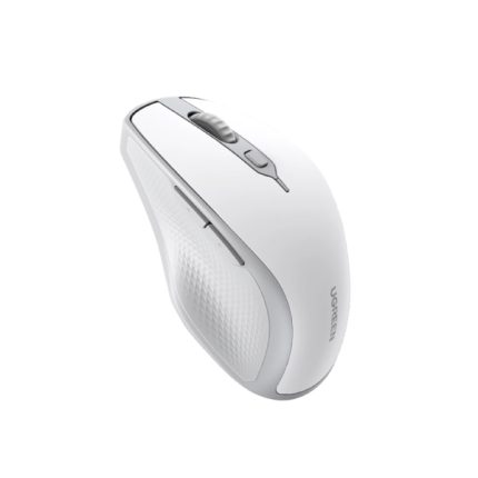 UGREEN 15805 Ergonomic Wireless Mouse White Gray
