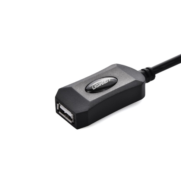 UGREEN 20214 10M USB 2.0 Active Extension Cable with USB for Power