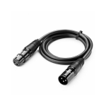 UGREEN 20712 Cannon Male To Female Microphone Extension Audio Cable 5m - Black