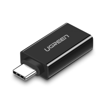UGREEN 20808 USB-C to USB 3.0 A Female Adapter (Black)