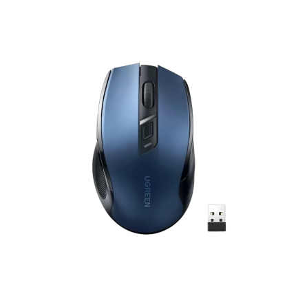 UGREEN 25753 Ergonomic Wireless Mouse MU006 (Blue)