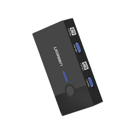 UGREEN 30357 2-Port VGA USB KVM Switch Box