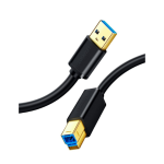 UGREEN 30753 USB 3.0 AM To BM Print Cable 1M - Black