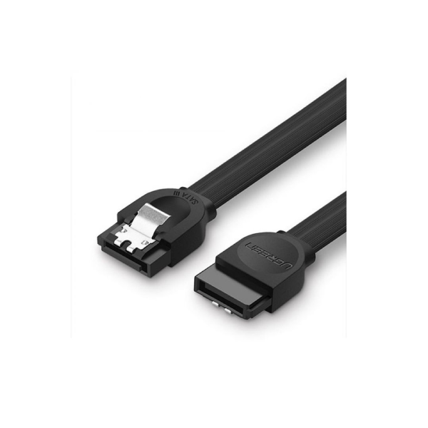 UGREEN 30796 0.5m SATA 3.0 Data Cable - Black