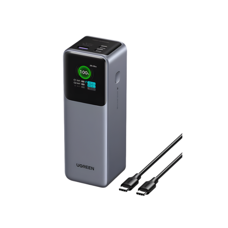 UGREEN 35525B Nexode Power Bank 25000mAh 200W with Smart Digital Display PB722