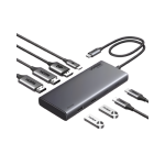 UGREEN 35625 8 in 1 USB C Docking Station with Dual Monitor Hub CM639