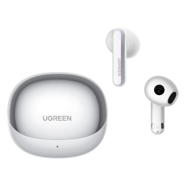 UGREEN 35873 Hi Tune H6 Pro Hybrid Active Noise-Cancelling Earbuds White WS203