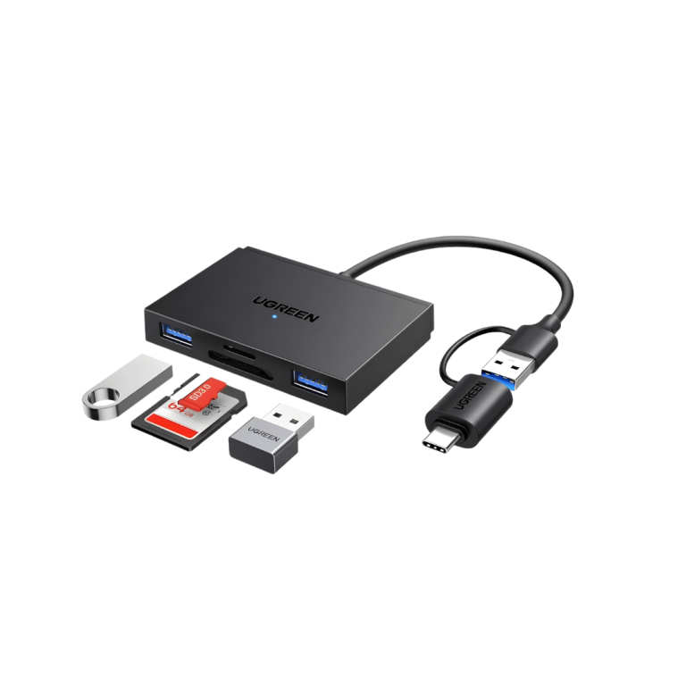 UGREEN 45167 4-in-1 USB-C/USB-A Card Reader CM812