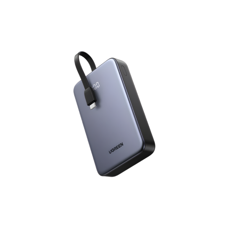 UGREEN 45762 20000mAh Power Bank with Built-in Type-C Cable PB505