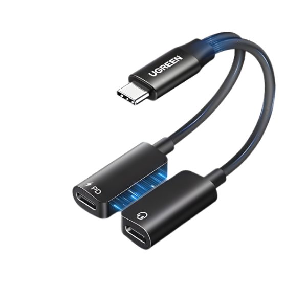 UGREEN 45800 2-in-1 Audio Adapter CM821