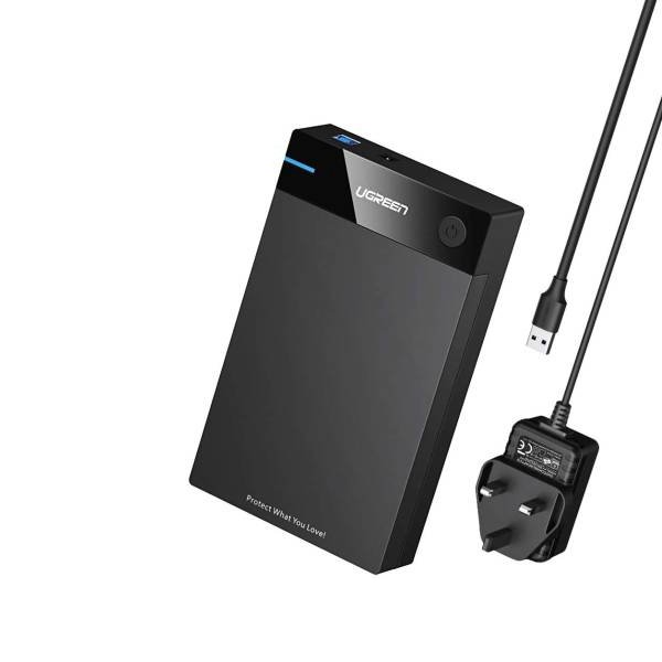 UGREEN 50424 USB 3.0 To 3.5 Inch Sata External Hard Drive Enclosure