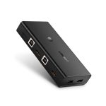UGREEN 50744 USB 3.0 4-Port Switch With 2 Port USB Male Cable