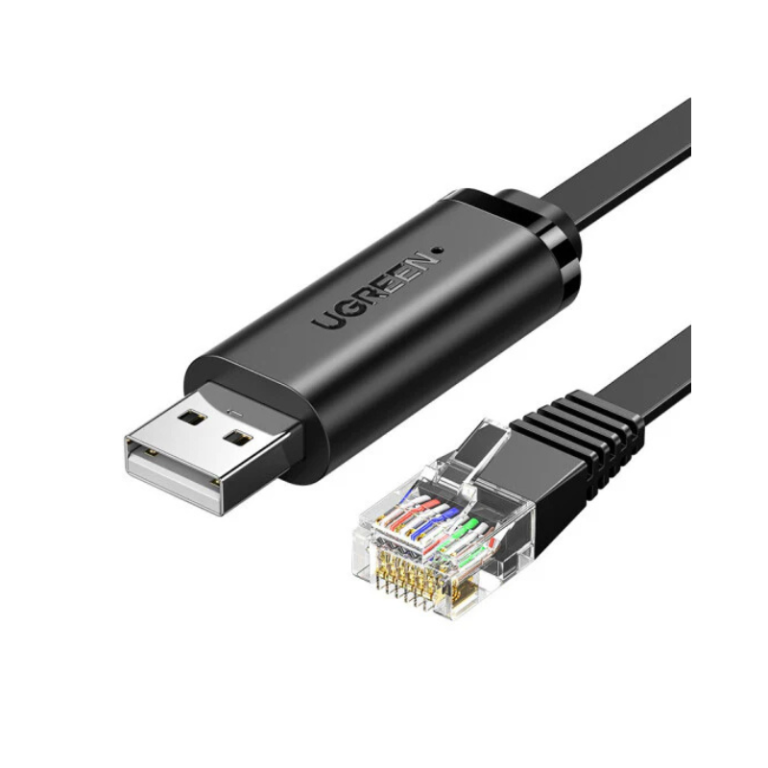 UGREEN 50773 1.5 Meter USB to RJ45 Console Cable CM204
