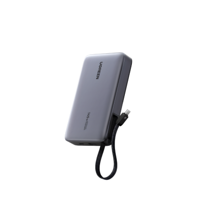 UGREEN 55992B 20000mAh 145W Power Bank with Built-in Cable PB551