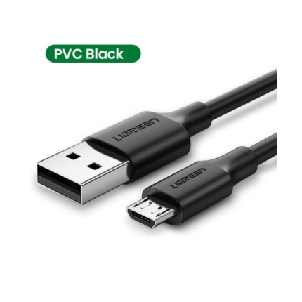 UGREEN 60136 1m USB-A 2.0 Male to Micro-USB Cable - Black