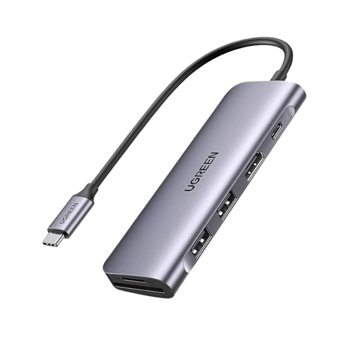 Ugreen 70411 6-in-1 100W USB-C Multifunction Adapter