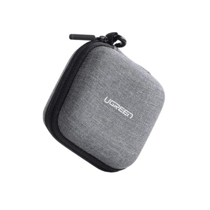 Ugreen 70577 Earphone Carrying Case Bag Fabric - Gray