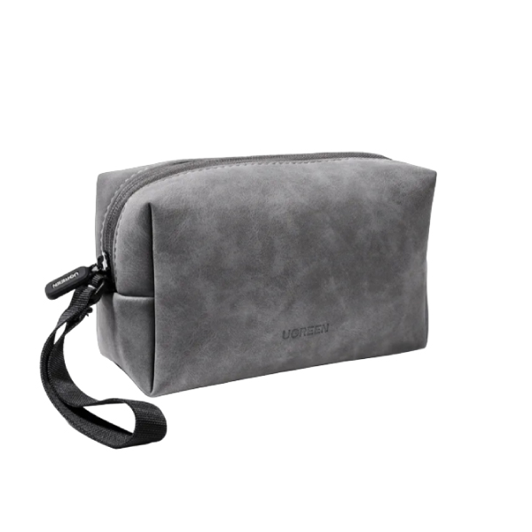 UGREEN 80520 Electronics Accessories Organizer Bag, PU Leather Storage