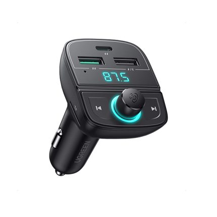 UGREEN 80910 CD229 Bluetooth FM Transmitter Car Charger