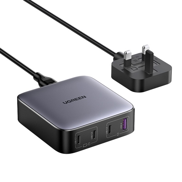 UGREEN 90929 Nexode 100W GaN Desktop Charger 4-Ports (UK)