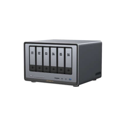 UGREEN NASYNC 25897B 6-Bay 196TB Network Attached Storage DXP6800 PRO